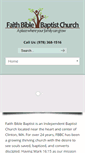 Mobile Screenshot of fbbcclinton.com